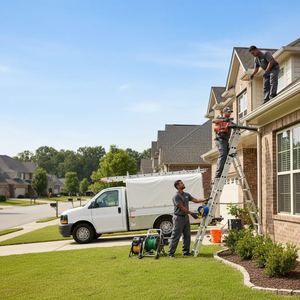 Home Gutter Service in Calvert, TX near me